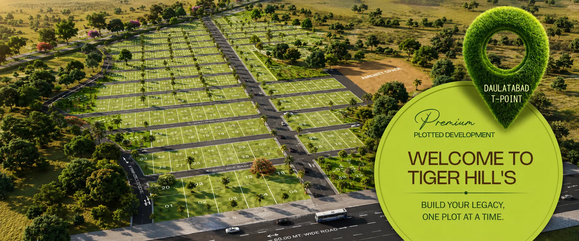 Premium Plots in Chhatrapati Sambhajinagar